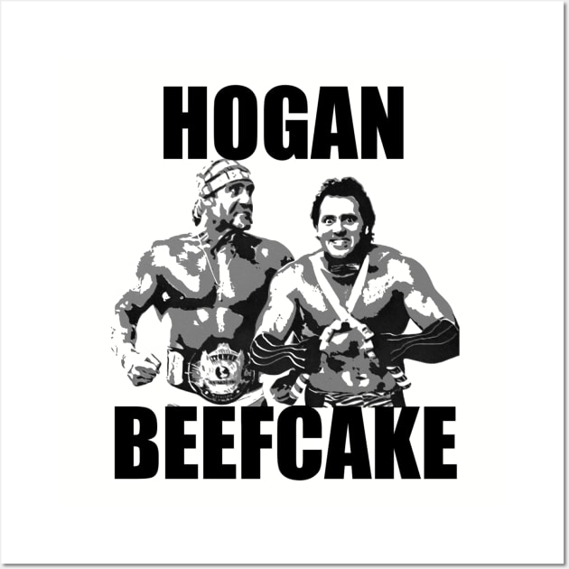 Hogan Beefcake Wall Art by Meat Beat